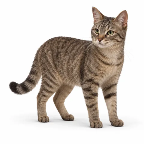 Cat / feral cat, three-quarter - AI-assisted GTA 6 visual reconstruction by Grind Coast