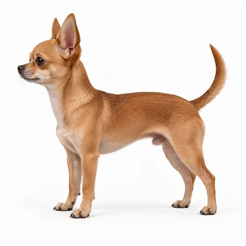 Chihuahua, perfil izquierdo - estudio visual de fauna de Grind Coast