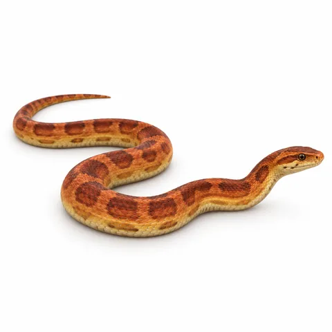 Snake, three-quarter - AI-assisted animal visual study by Grind Coast