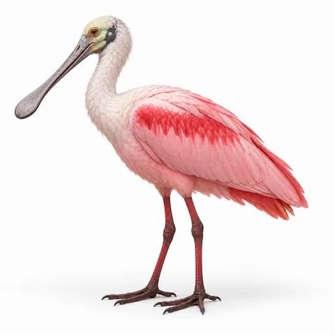 Espátula, perfil izquierdo - estudio visual de fauna de Grind Coast