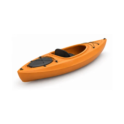 Crest — orange kayak, three-quarter — fan-made GTA 6 visual reconstruction by Grind Coast
