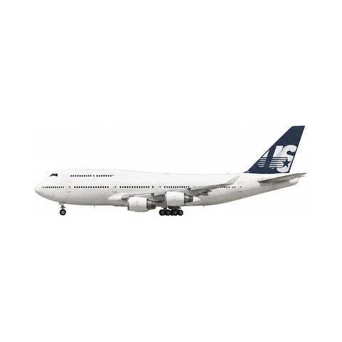 Passenger jet, profile · facing left — fan-made GTA 6 visual reconstruction by Grind Coast