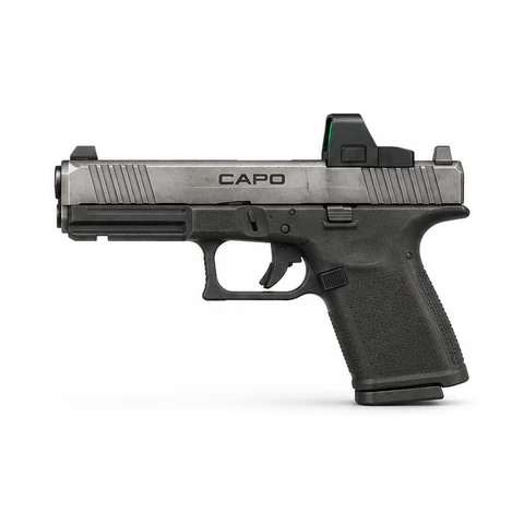 Capo pistol, profile · facing left — fan-made GTA 6 visual reconstruction by Grind Coast