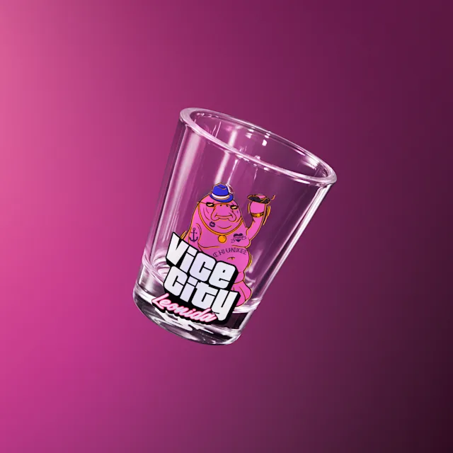 Vaso de shot Chunkee the Manatee
